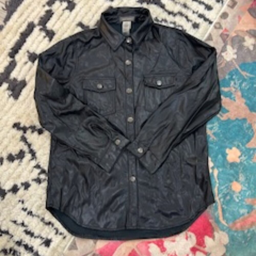 Sans Souci Vegan Leather shirt/jacket